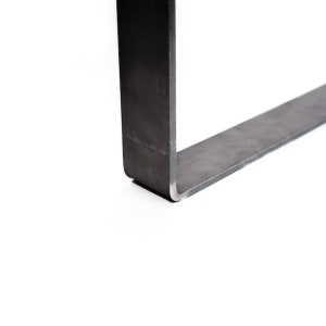 2x Metal Table Legs Dining Coffee Trapezoid Bench Furniture Minimalist Legs image 10