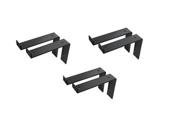 Heavy Duty Shelf Bracket Metal Shelf Supports 6pcs