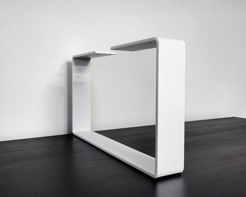 Metal Furniture Leg | Buy 1 or Set of 2 | Replacement Table Bench Console Leg | Custom Sizes | Handmade EU image 5