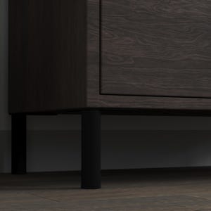 Pés quadrados para móveis | Compre 1 ou conjunto de 4 | Pés para armários, sofás e camas, suportam até 75 kg | 7 alturas, 9 cores imagem 5