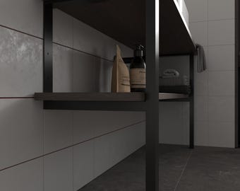 Washbasin frame, vanity unit legs, bathroom sink stand metal foot