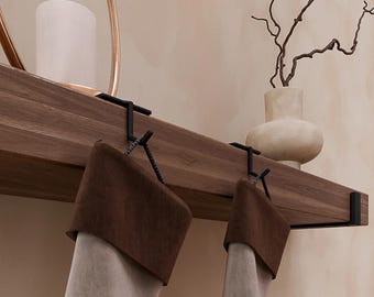 Mantel Hanger Set for Holiday Displays, Stockings Holder