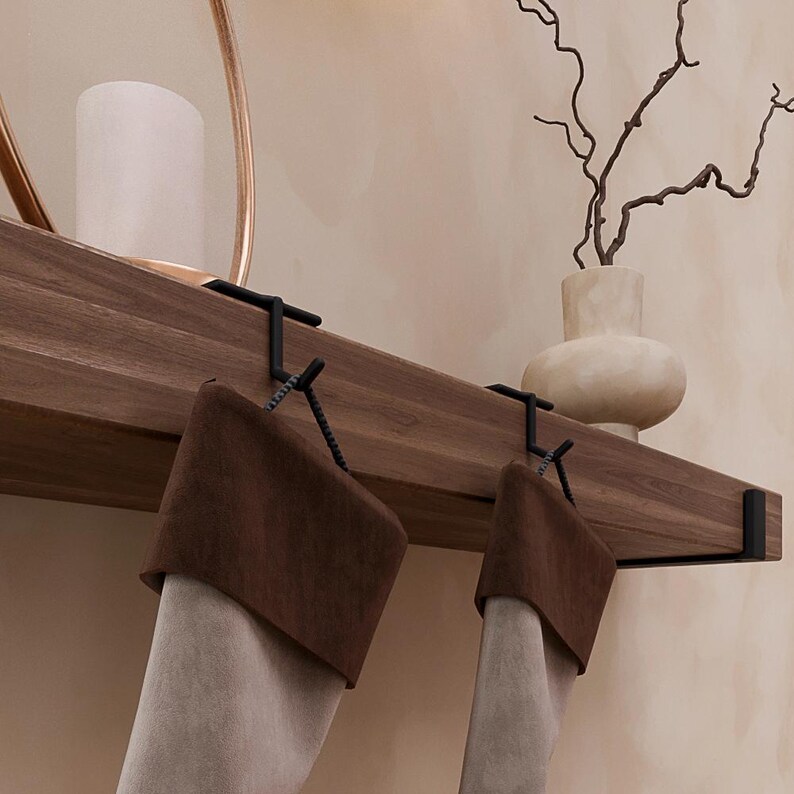 Mantel Hanger Set for Holiday Displays, Stockings Holder - Etsy