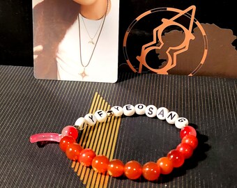 Hand Crafted - Ateez Bracelet - Yeosang, In Your Fantasy Edition