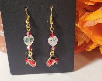 Love Bug Earring Set