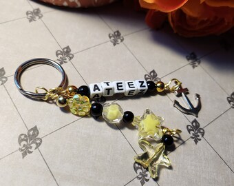 Ateez keychain