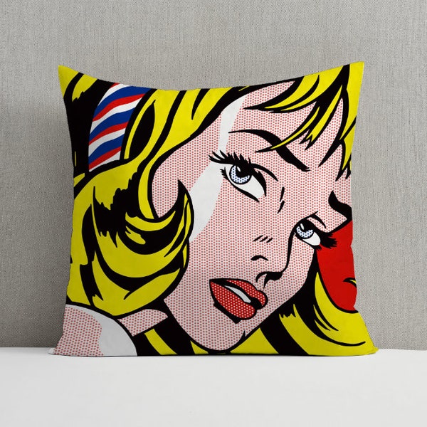 Pop Art Pillow Etsy