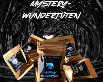 Angler Geschenk | 5 Variationen Mystery Wundertüte | Angelköder | Gummiköder | Softbait für Forelle Barsch Hecht & Zander | mit Shrimp Öl |