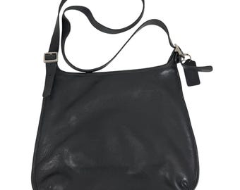 バッグ COACH Vintage Leather Black Shoulder Bag s-l1200.jpg