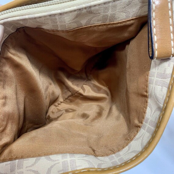 FOSSIL Key Multi-Color Argyle Patchwork Leather C… - image 9