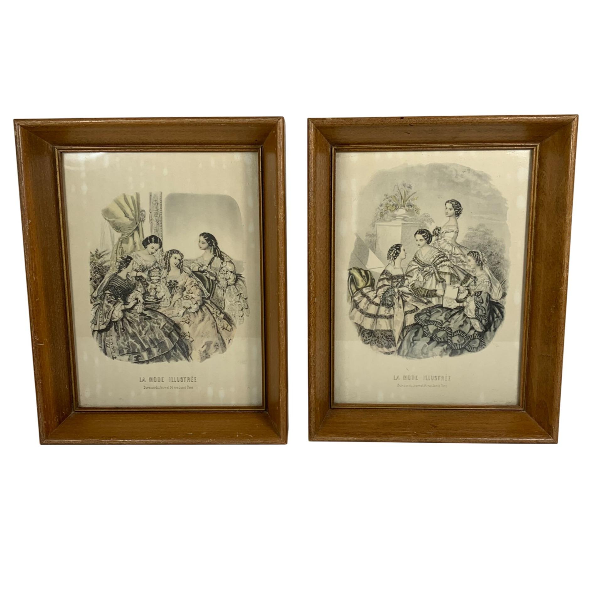 La Mode Illustree - Etsy