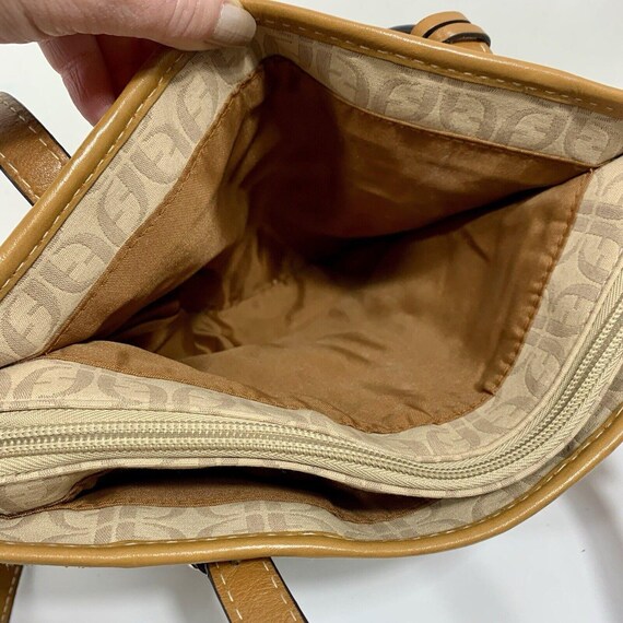 FOSSIL Key Multi-Color Argyle Patchwork Leather C… - image 8