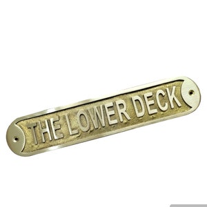 Cast Brass Custom Door Signs & Plaques - Custom language plaques - Custom name signs - Brass Plate - Home decor sign- Brass gold finish