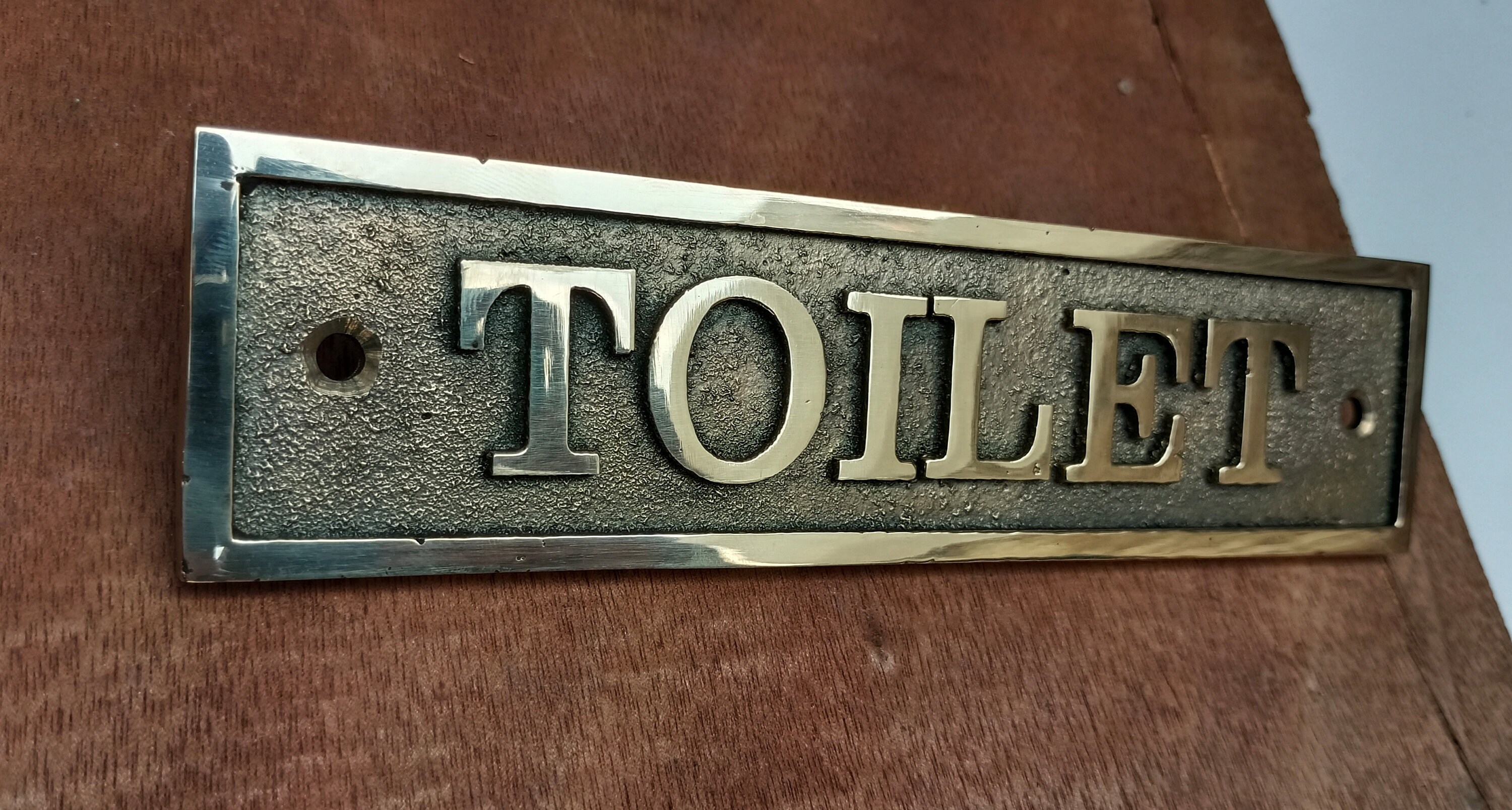 Personalized Brass Door Signs & Plaques Custom Language Plaques Custom