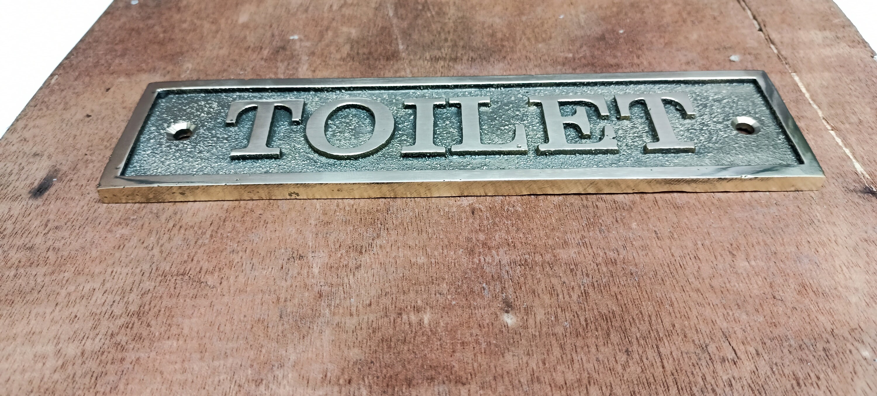 Personalized Brass Door Signs & Plaques Custom Language Plaques Custom