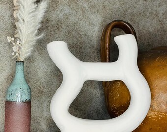 Jarrón de cerámica | cerámica hecha a mano | cerámica hecha a mano