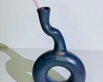 Jarrón de cerámica | cerámica hecha a mano | cerámica hecha a mano