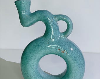 Jarrón de cerámica | cerámica hecha a mano | cerámica hecha a mano