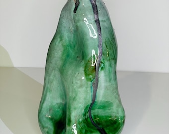 Jarrón de cerámica | cerámica hecha a mano | cerámica hecha a mano