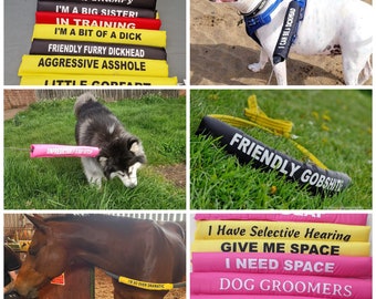 Dog lead sleeve, custom, your choice of text and colour, any text any colour, lead wrap, lead cover, lead slip