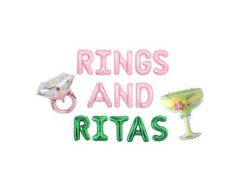 Margaritaveil Bachelorette Balloon Kit: Custom Letter Balloon Garland Party Decorations