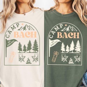 Custom Camp Bachelorette Shirt Girls Gone Mild Bachelorette Party TShirt Personalized Bridal Party Shirt Girls Weekend Bach Party Shirt