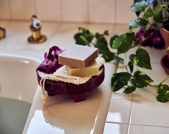 Natural Soap Bar, For Hand Body & Face, Free From Artificial Scents and Colors, US Made, Plastic Free