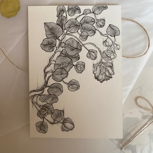 Cartes d'anniversaire illustrées à la main, cartes vierges dessinées à la main, pour quelqu'un de spécial, félicitations, carte réfléchie, juste pour vous, nouvelle aventure
