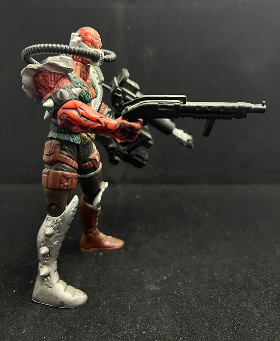 1997 Mcfarlane Toys - Spawn Series 5 - Nuclear Spawn (rust & Black