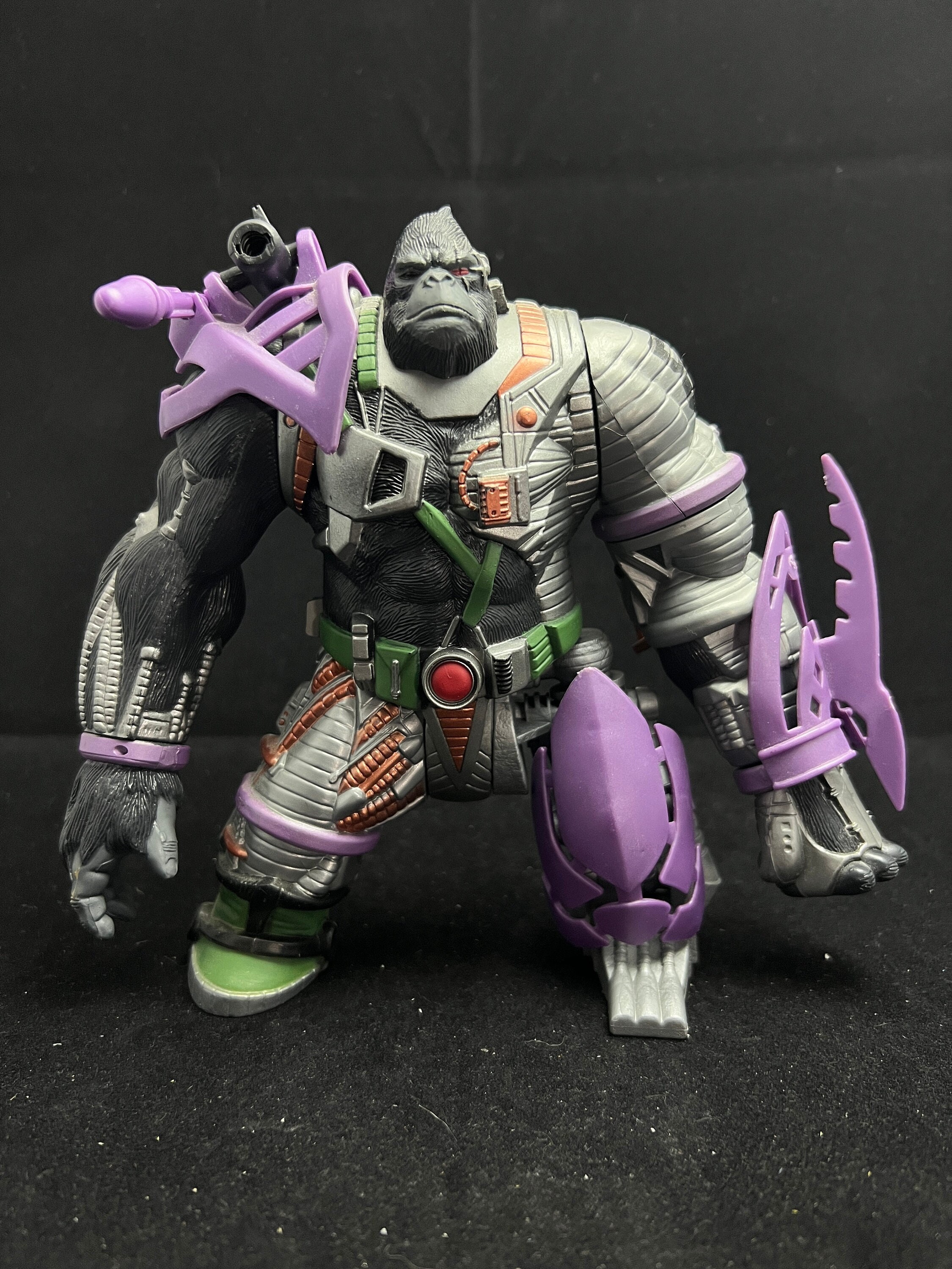 1996 Mcfarlane Toys - Spawn Series 4 - Deluxe Cy-gor Silver