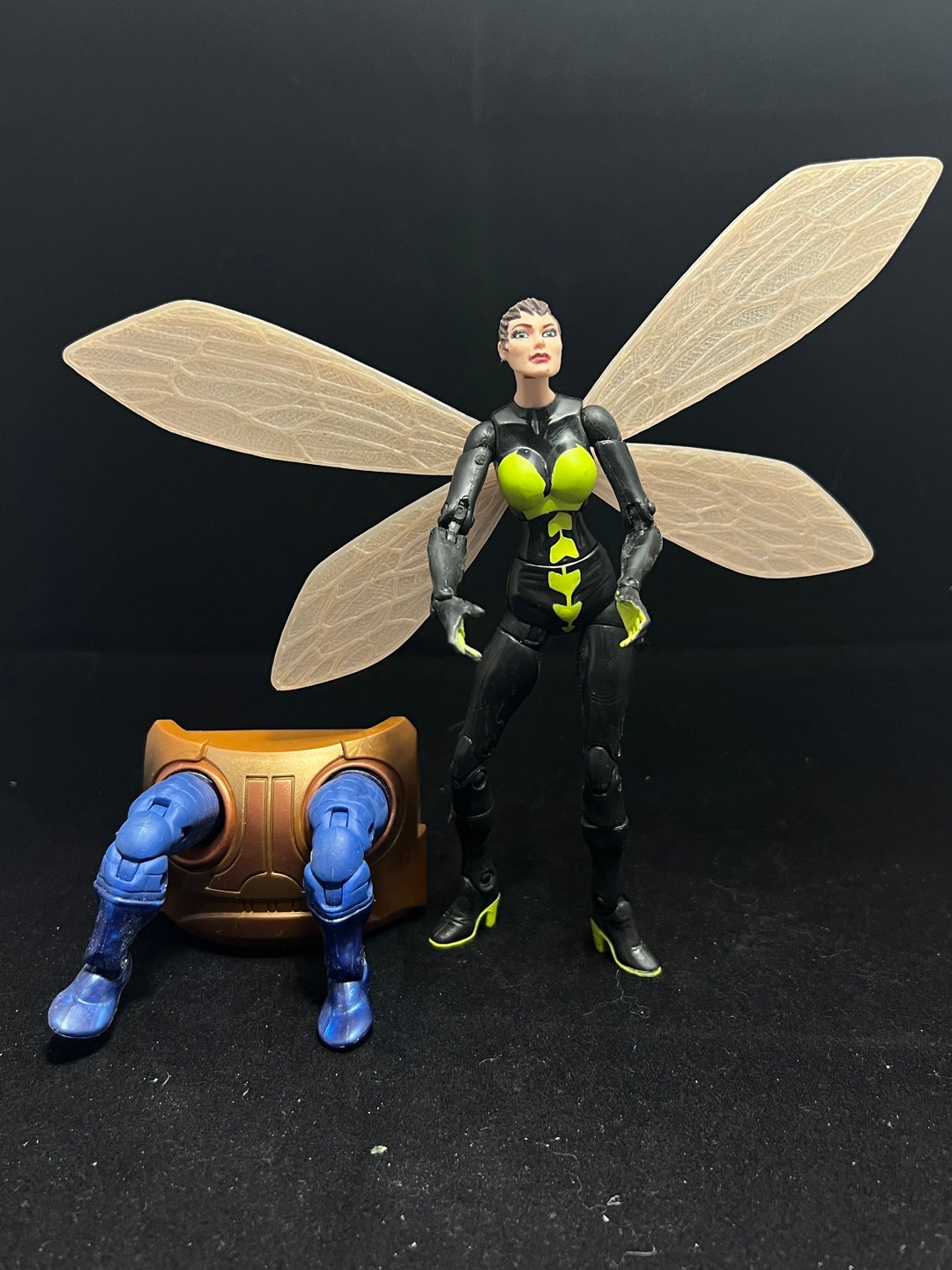 Rare Toy Biz Marvel Legends Modok Series 15 WASP Toybiz Action Figure ...