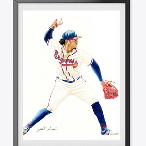 Atlanta Braves Ozzie Albies drawing