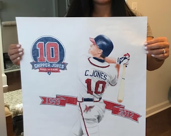 Atlanta Braves Chipper Jones, Atlanta Braves Baseball