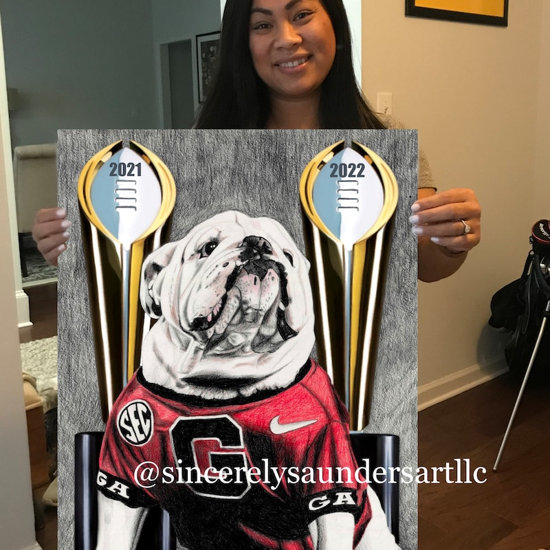 Georgia Drawing - Etsy