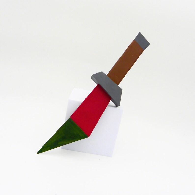 OSRS Dragon Dagger Life Size Scale 3D Printed Model Etsy