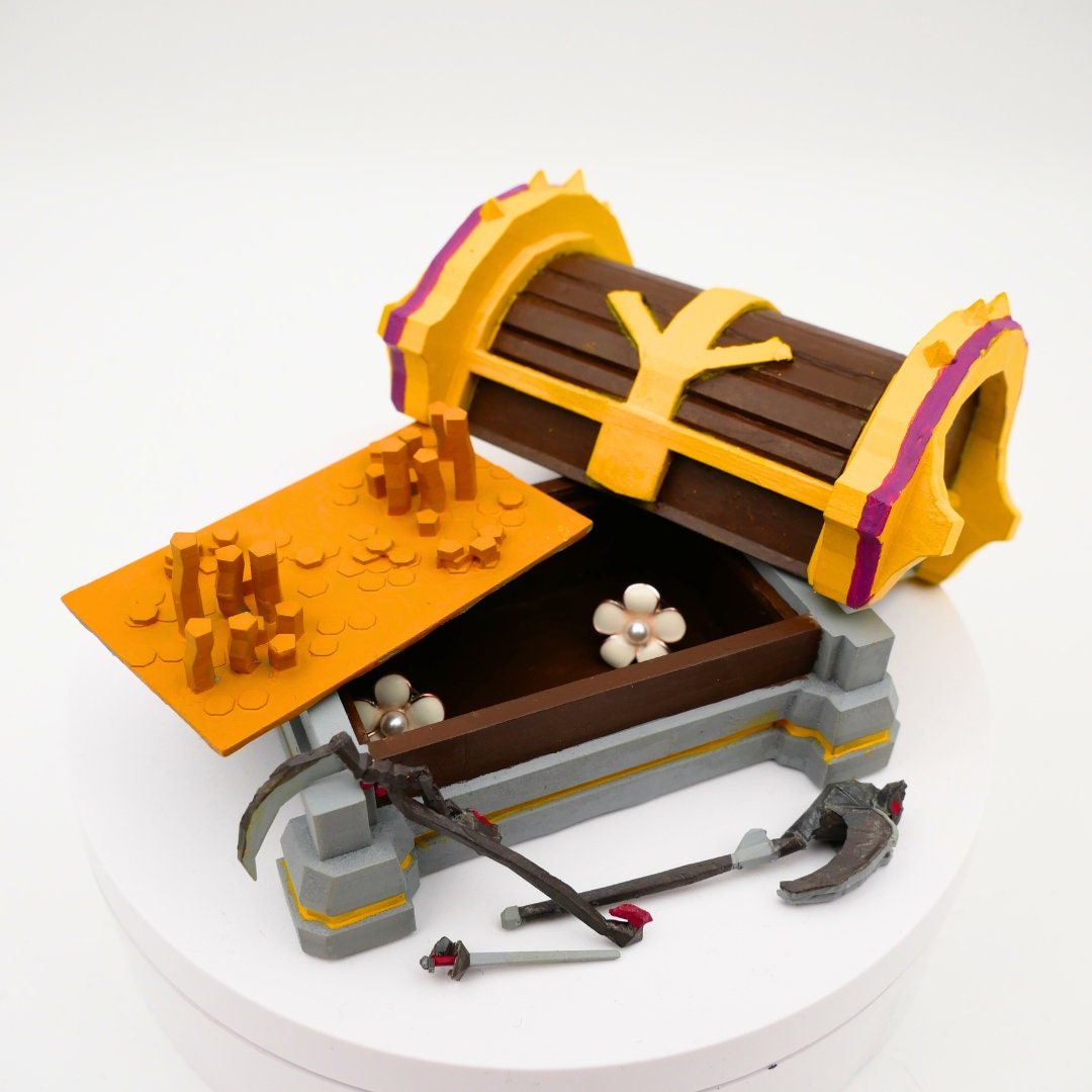 Runescape TOB Chest Secret / Jewelry Box 3D Printed Oldschool Runescape