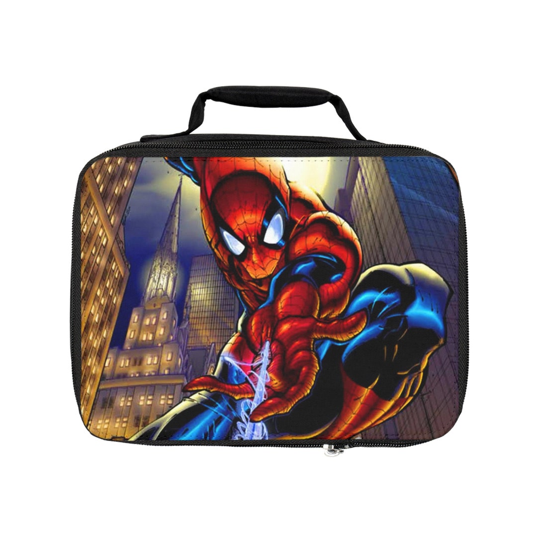 Spiderman Lunch Bag Etsy