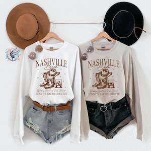 Nashville Bachelorette Party Sweatshirt, Custom Location Bachelorette Sweatshirt, Bachelorette Favors, The Social Club Sweatshirt