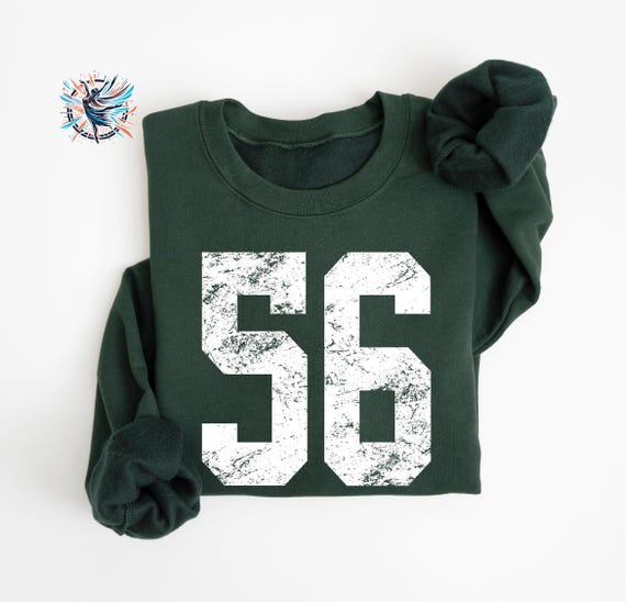Custom Number Sweatshirt: Personalized Gameday Team Sweater, Mascot Hoodie