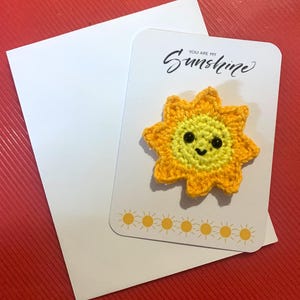Hand gehäkelte Sonnenschein Tasche Umarmung