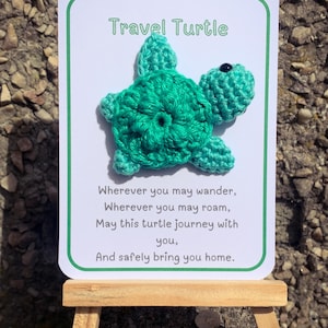 Handgehaakte reisschildpad