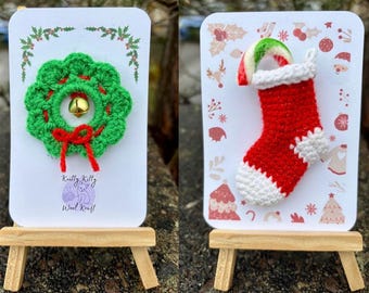 Hand Crocheted Christmas Decorations