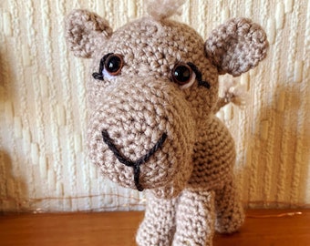 Hand Crocheted Camel