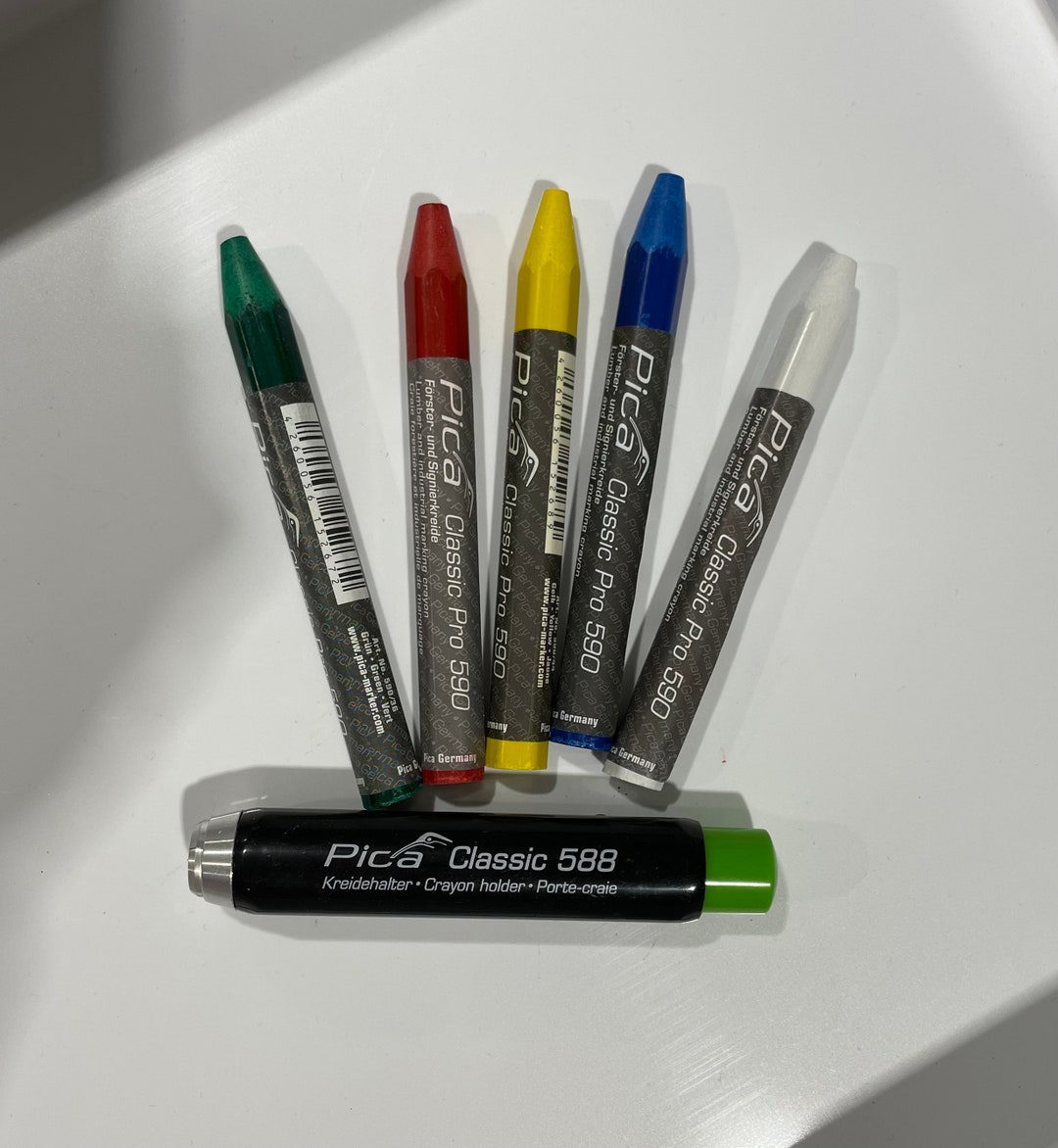 Industrial Marking Crayon GREEN - Pica 590/36 Classic Pro