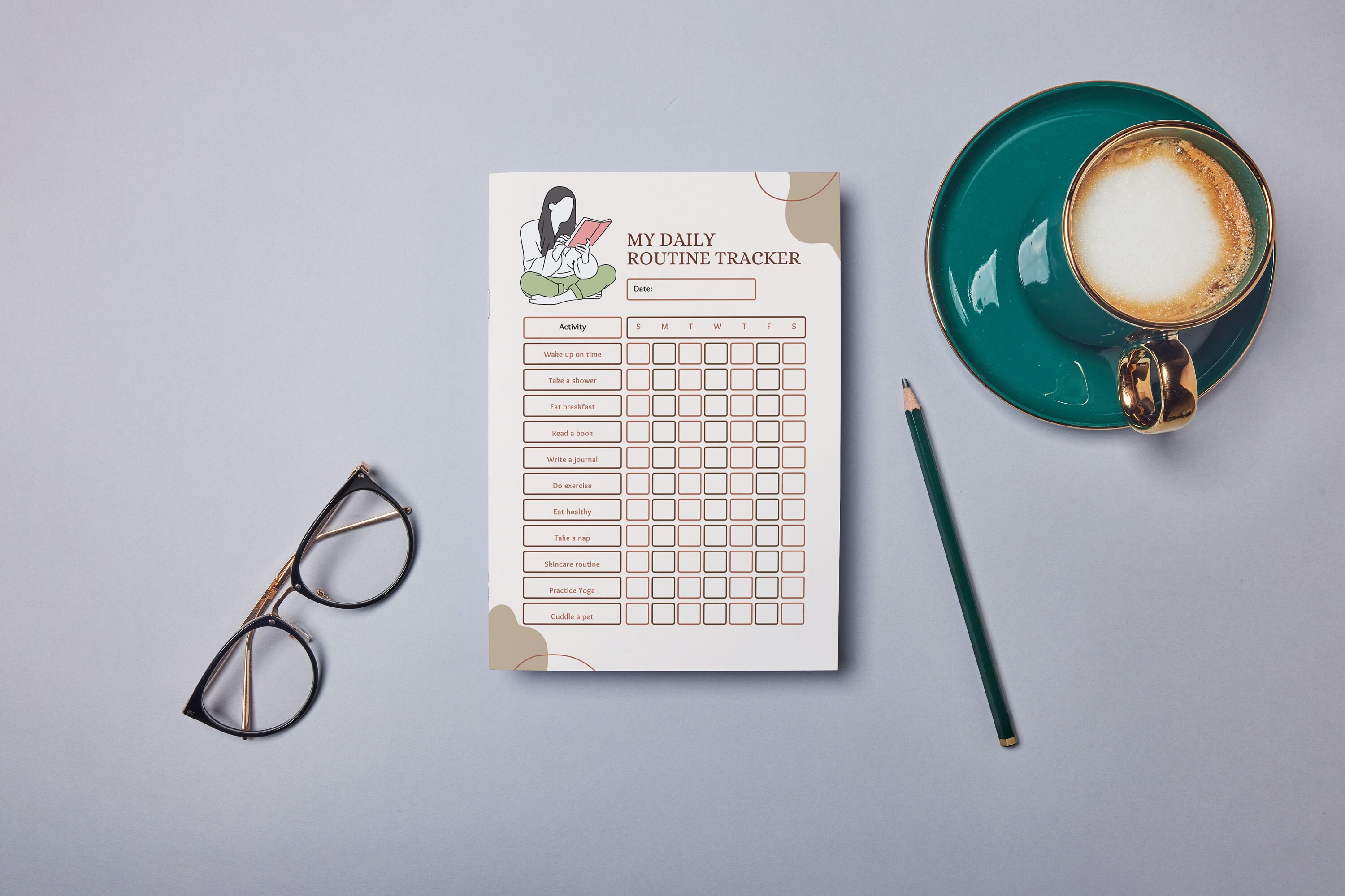 Daily Routine Checklist/tracker Printable - Etsy
