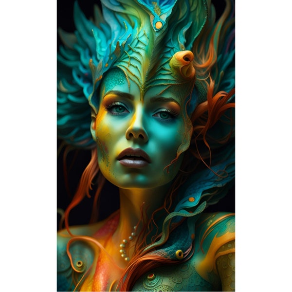 Nymph Ai Art Etsy