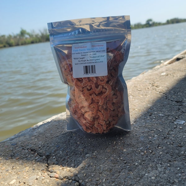 Wild Caught Louisiana Dried Shrimp