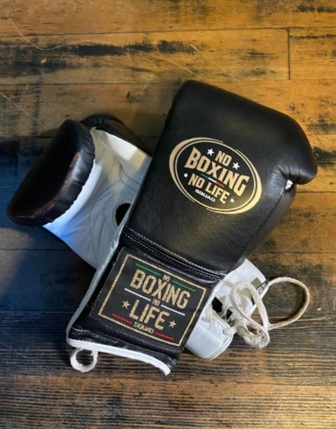 Custom Made Professional Boxing Gloves Cowhide Leather Boxing Etsy