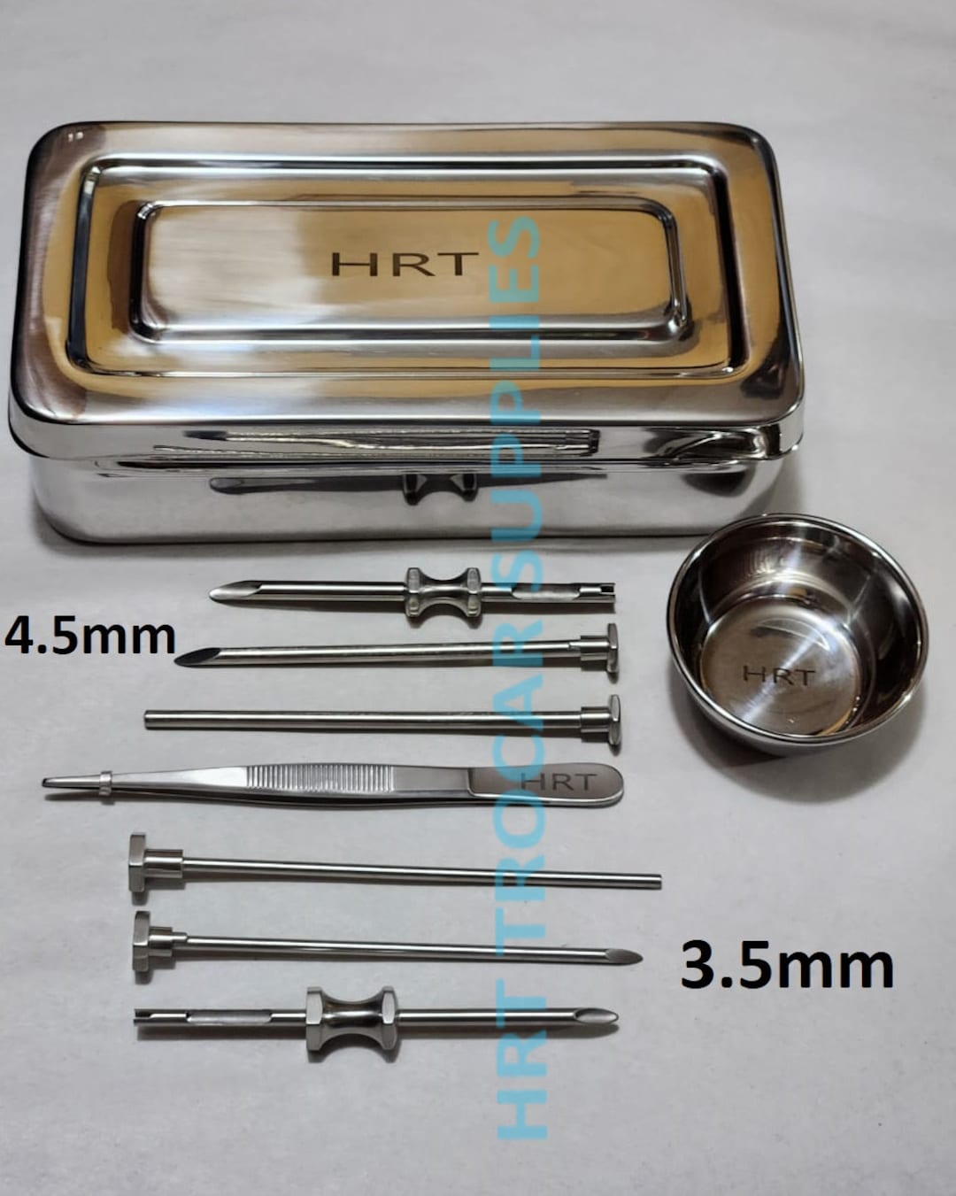 HRT Trocar 3,5 Mm Kit Inserimento Pellet Ricambio Ormone 1 Set - Foto 7