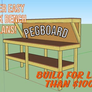 DIY Easy Workbench plans!!